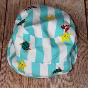 Felton Baby 12-24 Months Sun Hat with Sea Creature Pattern